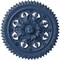 Ekena Millwork York Ceiling Medallion (Fits Canopies up to 3 5/8"), Hand-Painted Americana, 21 5/8"OD x 2 1/2"P CM21YOAMF - alternate 1
